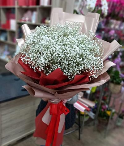 Букет цветов из: Гипсофила в Юмагузино